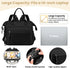 Large Diaper Bag Tote Lightweigt Diaper Tote Bag With Large Capacity Matching Changing Pad, Waterproof Design