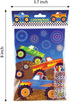Set 12 48 TINYMILLS Monster Truck Coloring Book with Coloring Books and Crayons Monster Truck Birthday Party Supplies