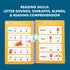Educational Insights Hot Dots First Grade Workbook: Math & Reading - Learning Activities for Kids Ages 6+