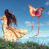 Mint's Colorful Life Butterfly Kite for Kids & Adults, Easy to Fly with 300ft String Handle