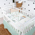 Hahafelt 3 Set Set Pcs Baby Crib Bedding Safari Animals Dinosaurs Bear Woodland Animals Jungle Crib Includes Quilt