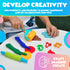 Clay and Play Dough Tools Six Piece Set, Ages 3 & Up DIMROM (47pcs)