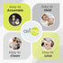 12 Set. Set 4 oz 9 oz Avima Baby Wide Neck Bottle Starter Kit Piece Anti Colic Feeding w/ & Baby Bottles, Slow & Medium