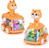 Baby Toy Cars Press and Go - Light Up Toys for Toddlers, Birthday Gifts for Kids Boys and Girls (Giraffe & Tiger)
