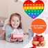 Joyisle 24pcs 5in Random Pop Bubble Fidget Sensory Toys, Pop Toy Bulk for Party Favor, Classroom Student Prizes Easter