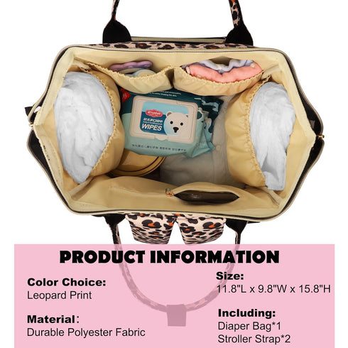 Backpack Femuar Diaper Bag Multifunction Maternity Diaper Bag for Baby Girls & Boys Large Capacity Travel Nappy Bags