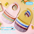 Adjustable Waterproof Silicone Bibs for Babies - Soft Unisex Feeding Supplies