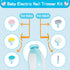 Set (Blue-20 1) Baby Grooming Kit, Infant Safety Care with Hair Brush Comb Nail Clipper Nasal Aspirator,Baby Essentials