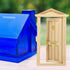 Wooden Dollhouse Door, Mini Wooden Door 1:12 Scale for Dolls DIY Dollhouse Furniture Accessories