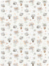 miaozhen 1 Pack 52x28 Cotton Baby Crib Sheets Soft Stretchy Funny Sunflower and Bee Boy Girl Crib Sheet for Nursery