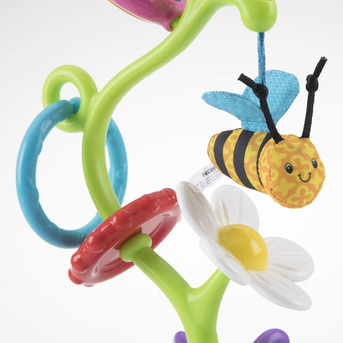 Nuby Buzzy Blossoms - Interactive High Chair Toy with Suction Base for Early Development