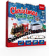Set 47.2" 4 Set Toyvian Christmas Railway Train with Railway Track & Cars Lights and Sounds Railway,Battery Operated