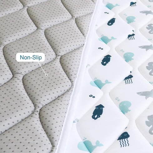 50" 50", Premium Foam Baby Play Mat X Play Mat for Babies and Toddlers, Baby Floor Play Mat Non Slip, Kids Play Mat