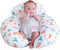 AMASKY Nursing Pillow, More Support for Mom and Baby, Removable Cotton Cover