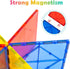 Gemmicc 12 Piece Jumbo Magnetic Building Tiles for Kids - Large STEM Blocks