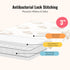 3 inch Dream On Me Spring Coil Portable Crib Mattress | Greenguard Gold Certified, Brown clouds