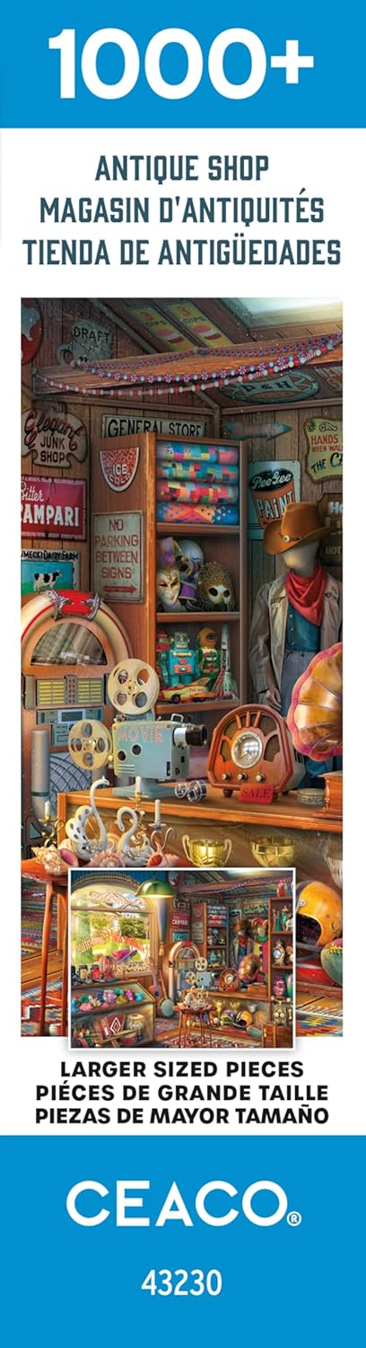 1000 Oversized Piece Jigsaw Puzzle - Antique Shop by Ceaco