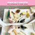Montessori Mama Makeup and Salon Set - Wooden Pretend Play Beauty Kit with Styling Tools for 4 Year Old Girls