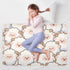 siphylline 52" 34" Cute Cartoon Sheep White Extra Large Resuable Toddler Mattress Pads Soft Absorbent Potty Training