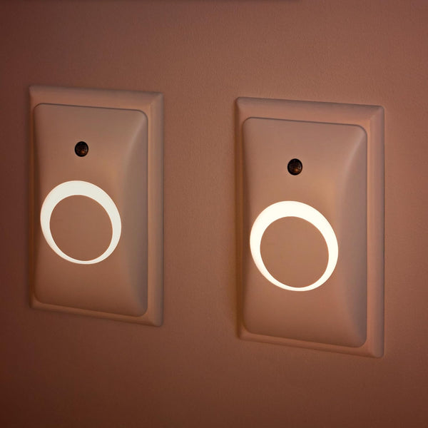 GlowGuard Childproof Outlet Covers & Night Light (2-Pack) | Secure & Tamper