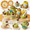 Wooden Tea Sets for Toddlers 3-5, Pretend Play Tea Party Set for