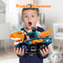KidsMind 1-3,Battery 2 3 4 Dinosaur Monster Truck for Baby Boy Music and Light Up Toy for Toddlers Powered Dino Trucks
