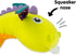 Lamaze Clip On Car Seat and Stroller Toy - Flip Flap Dragon, Sensory Toys for Babies, Travel Toys