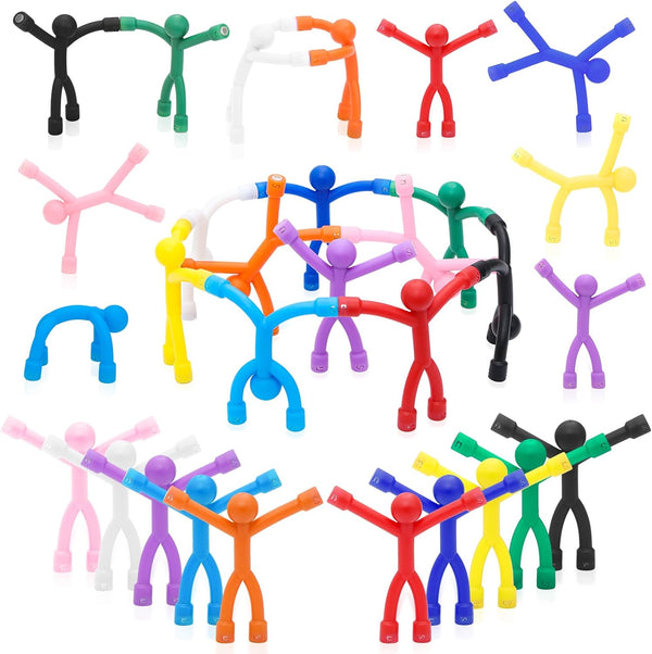 30Pcs Magnetic Travel Toys, Magnets Men for Kids, Cute Magnetic People Airplane