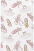 Baby Crib Sheet Ballet Shoes Ballerina Crib Mattress for Boys and Girls