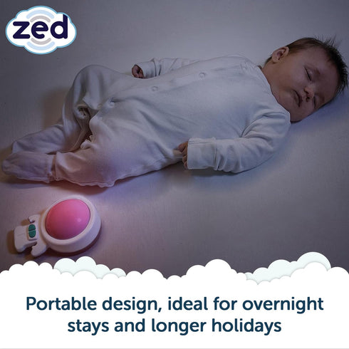 6 Zed by Rockit - Baby Sleep Aid Helps Your Baby Sleep, Vibration Modes and Calming Red Light, Place on Any Mattress