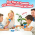 Broytain 4 5 6,Phonics CVC Phonics Games for Toddlers,CVC Word Toy for Kids,Reading Card Game for Ages Flash Cards
