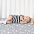 Pack and Play Sheets, 2 Pack Mini Crib Sheets, Stretchy Fitted Sheet for Graco Pack n Play, Dinosaur and Grey Star