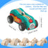 12 Pieces Wood DIY Car Toys, Unfinished Wooden Cars, Crafts for Students Home Activities, Easy Woodworking Set