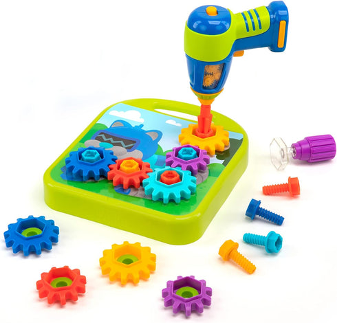 Educational Insights Design & Drill Gears Workshop - Construction Toys & Toddler