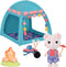 Complete 10-Piece Smores & More Camping Trip Set with Miniature Doll Figure, Ages 3+