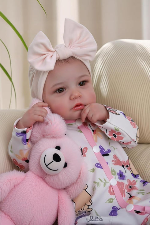 BABESIDE Reborn Baby Dolls - 20-inch Cute Soft Vinyl Realistic Baby Doll