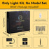 21362 Dimming Kyglaring LED Light Kit Compatible with Lego Mineral Collection Building Blocks - Upgraded Touch Control