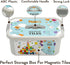 Magnetic Tiles Clear Colors, Magnet Blocks for Kids, STEM Magnetic Blocks for Toddlers, Girls, and Boys