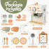 Set, Playset, 3 4 5 6 Dreamon Toy Coffee Maker for Kids Kitchen Wooden Kitchen Accessories Pretend Play Toddler Coffee