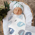 GRSSDER Baby Blankets Super Soft Jersey Knit Swaddle Blanket, Double Layer Receiving Blankets 34 x 44 Inches