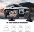 ZDAGELD 4.3 Inch 1080P 80% 150 360 8 Baby Car Camera Monitor, HD Rear Facing Car Mirror Camera with Upgraded Night