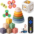 VoMii Baby Toys 6-12-18 Months, Montessori Toys for Babies Newborn Teether Sorting
