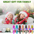 Amazmic Kids Karaoke Microphone Machine, Portable Wireless Karaoke Machine with LED Lights, Gift for Children Adults