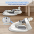 9-36 Baby Bath Shower Stand,Toddler Bath Standing Support,Baby Standing Bath,Foldable Infant Bath With Shower