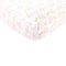 Touched by Nature Unisex Baby and Toddler Organic Cotton Crib Sheet, Flower,