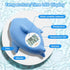 b&h Baby Bath Thermometer, Digital Toddler Thermometer for Bathtub and Room, Waterproof Shark Floats in Water