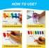 ALNETI 3-5 5-7 3 5 4 Paint with Water Coloring Books for Toddlers - Watercolor Painting Activities for Kids Ages