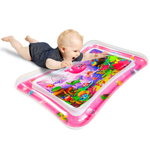 ZHUYNXIR Tummy 3 24 27.5x20 time Water Play mat, Baby Water Play Mat for Kids and Toddlers Baby Toys for to Months