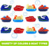 12 Pack Color Changing Boat Bath Squirters - of Fun Bath Toys