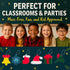 30 Pack Bulk Christmas Gifts for Students, Christmas Pop It Fidget Toys for Kids Classroom, Prizes, Stocking Stuffers